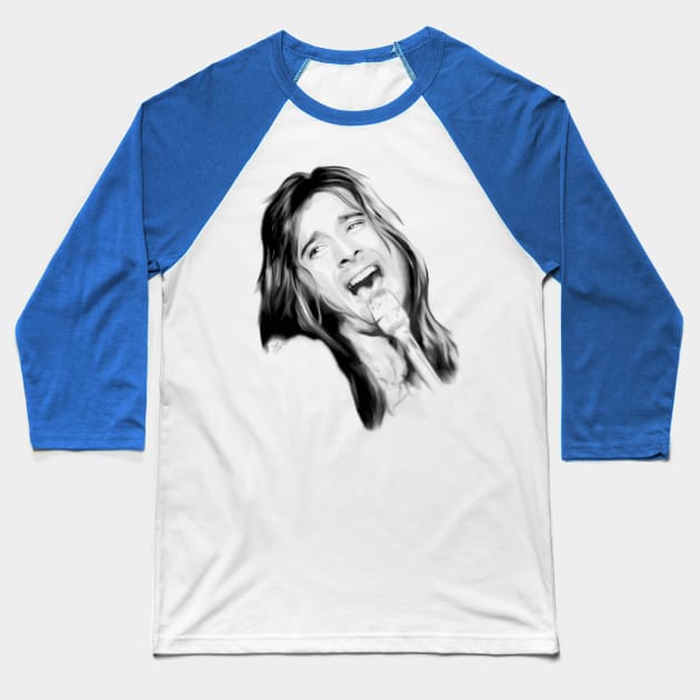 Steve Perry Baseball T-Shirt by Art And Soul